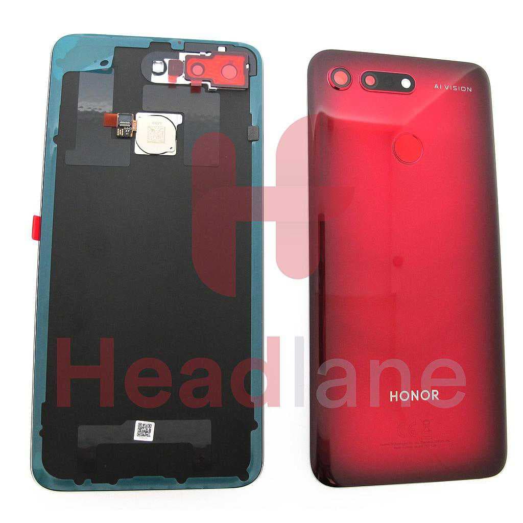 Huawei Honor View 20 Back / Battery Cover - Red - 02352LNW - Huawei Replacement Part