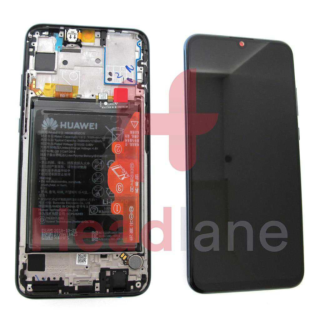 Huawei Honor 10 Lite / Honor 20 Lite LCD Display / Screen + Touch + Battery - Black - 02352GWN