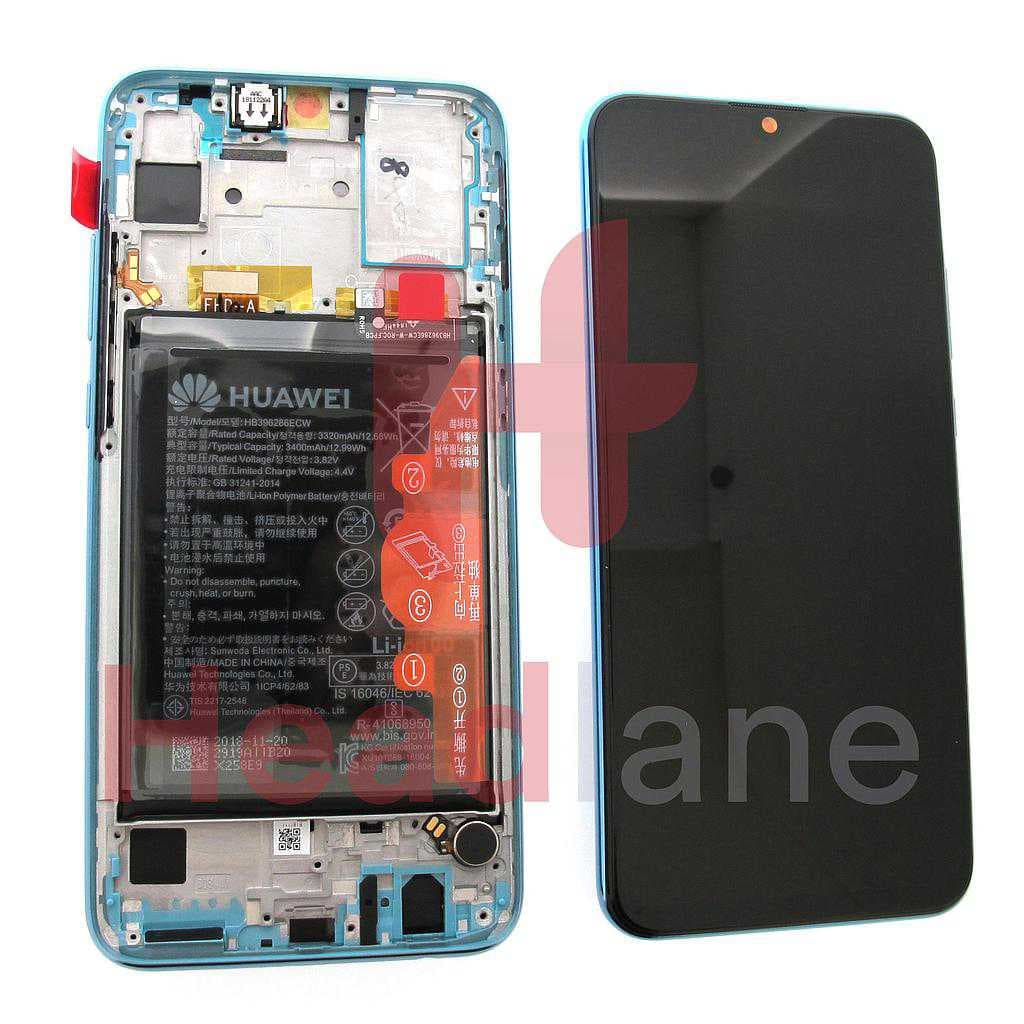 Huawei Honor 10 Lite LCD Display / Screen + Touch + Battery - Sapphire Blue - 02352HUV - Huawei Replacement Part