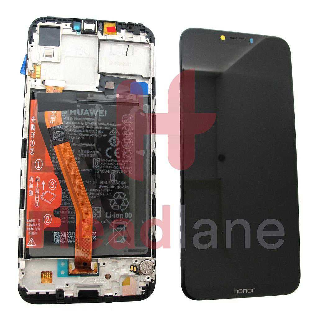 Huawei Honor Play LCD Display / Screen + Touch + Battery - Black - 02351YXV - Huawei Replacement Part