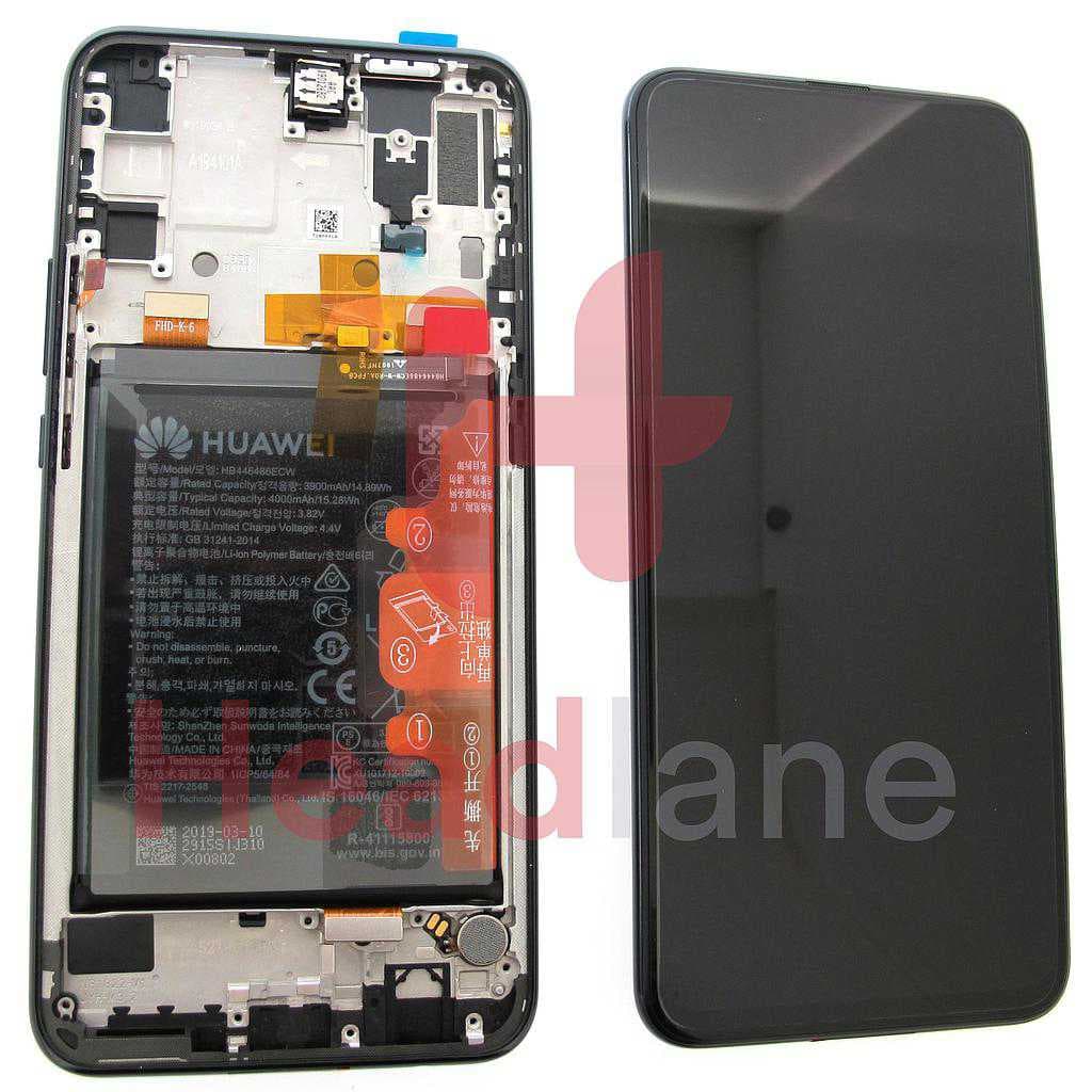 Huawei P Smart Z LCD Display / Screen + Touch + Battery - Black - 02352RRF - Huawei Replacement Part