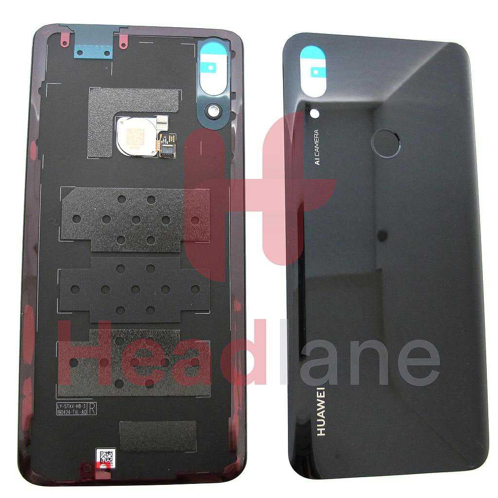 Huawei P Smart Z Back / Battery Cover - Black - 02352RRK - Huawei Replacement Part