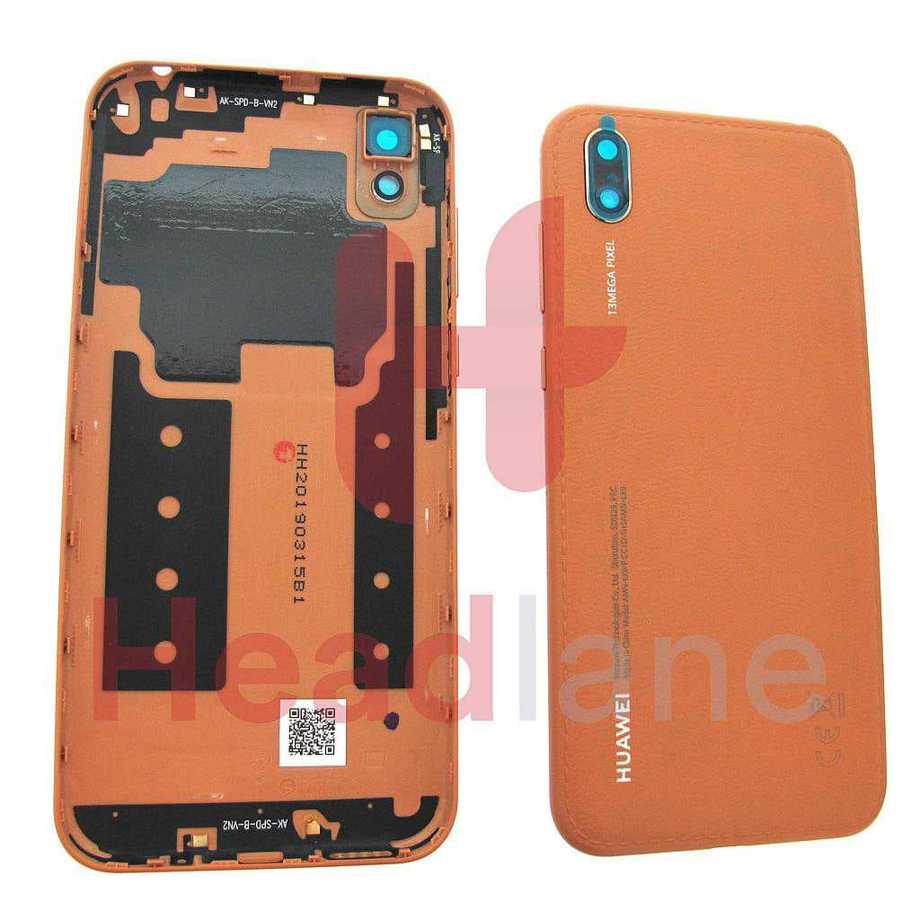 Huawei Y5 (2019) Back / Battery Cover - Brown - 97070WGL - Huawei Replacement Part