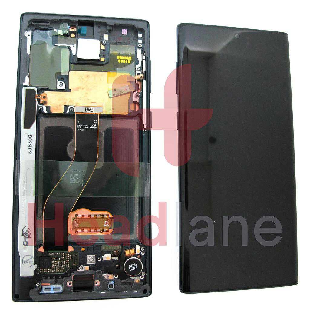 Samsung SM-N970 Galaxy Note 10 LCD Display / Screen + Touch - Aura Black - GH82-20817A - Samsung Replacement Part