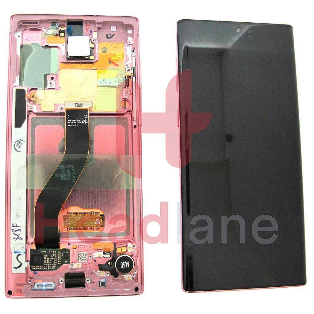 Samsung SM-N970 Galaxy Note 10 LCD Display / Screen + Touch - Aura Pink - GH82-20818F - Samsung Replacement Part