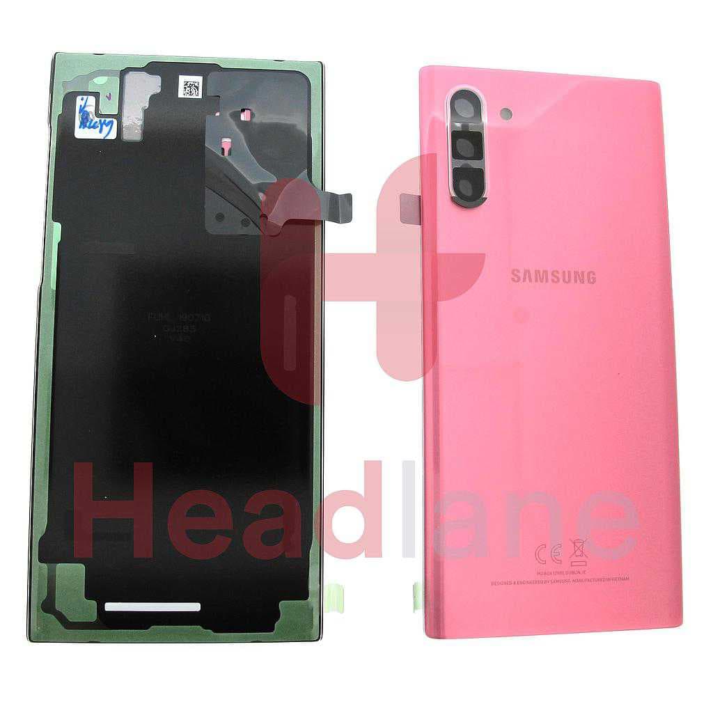 Samsung SM-N970 Galaxy Note 10 Back / Battery Cover - Aura Pink - GH82-20528F - Samsung Replacement Part