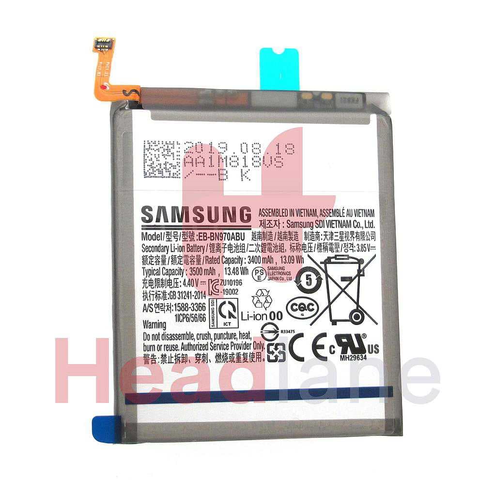 Samsung SM-N970 Galaxy Note 10 Internal Battery EB-BN970ABU - GH82-20813A - Samsung Replacement Part
