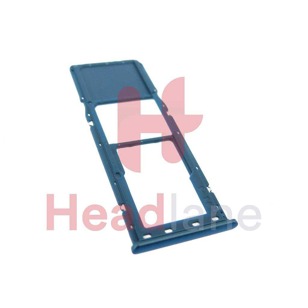 Samsung SM-A505 Galaxy A50 SIM / MicroSD Card Tray (Single Sim) - Blue - GH98-44071C - Samsung Replacement Part