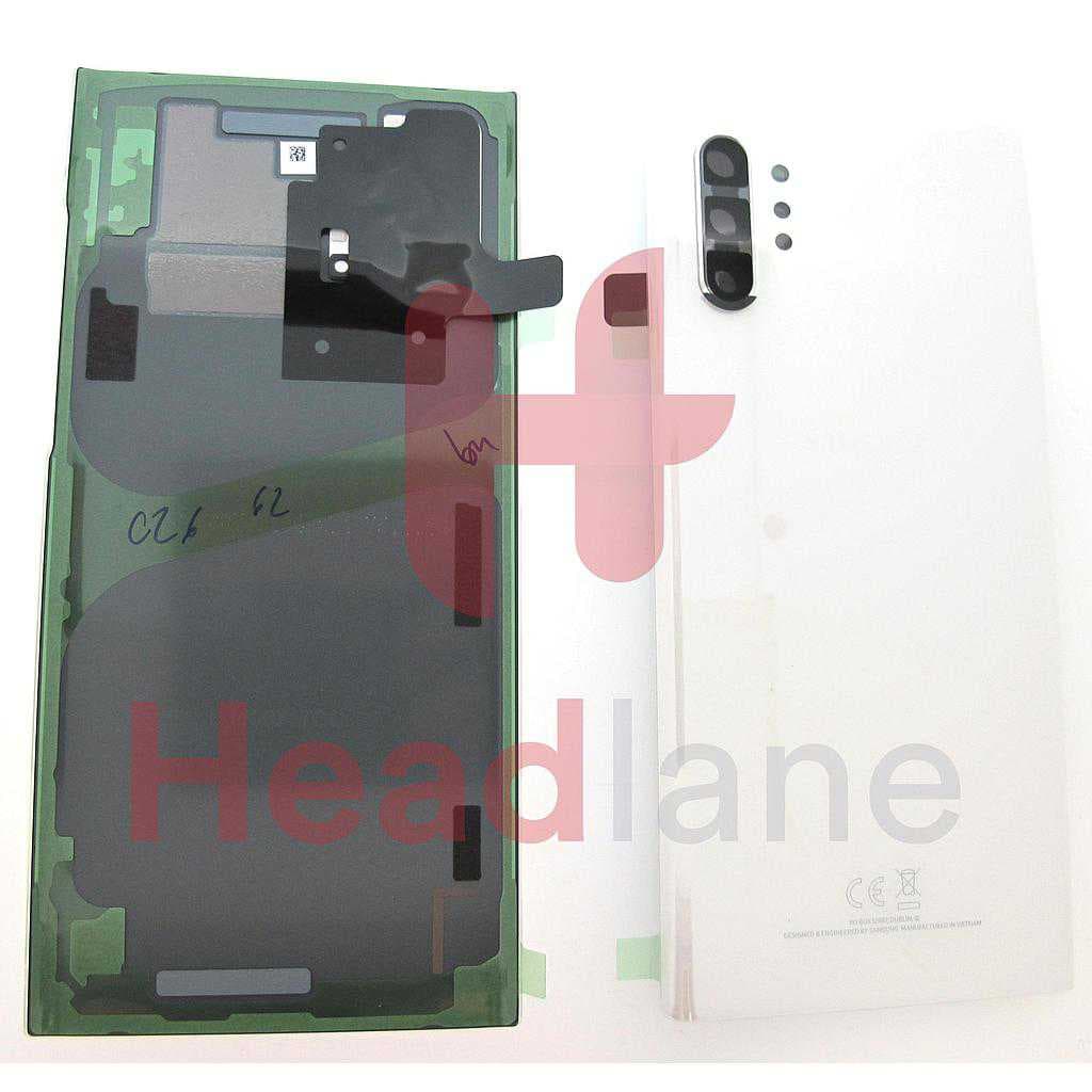 Samsung SM-N975 Galaxy Note 10+ / Note 10 Plus Back / Battery Cover - Aura White - GH82-20588B - Samsung Replacement Part