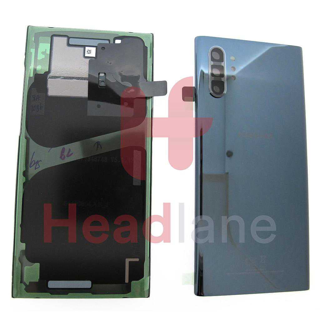 Samsung SM-N976 Galaxy Note 10+ 5G / Galaxy Note 10 Plus 5G Back / Battery Cover - Aura Black - GH82-20614A - Samsung Replacement Part