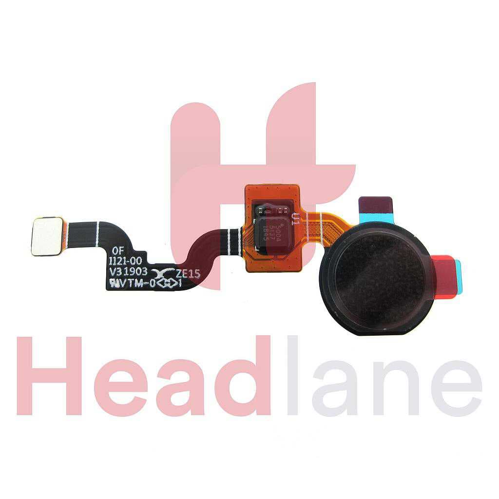 Google Pixel 3a XL Fingerprint Sensor / Reader - Jet Black - G865-00034-01 - Google Replacement Part