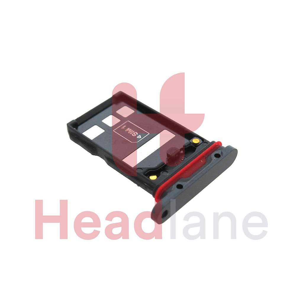 Huawei P30 Pro SIM / Memory Card Tray - Black - 51661LGC - Huawei Replacement Part