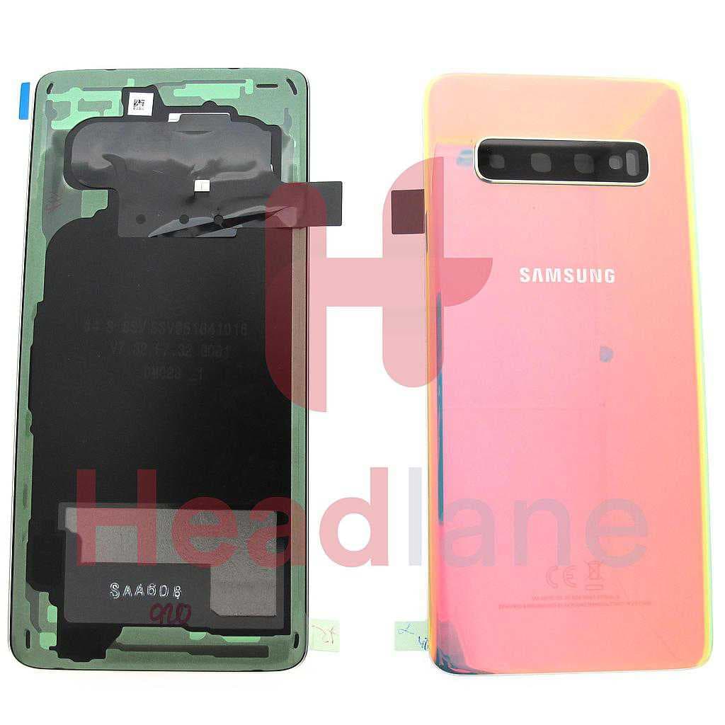 Samsung SM-G973 Galaxy S10 Back / Battery Cover - Silver - GH82-18378G - Samsung Replacement Part