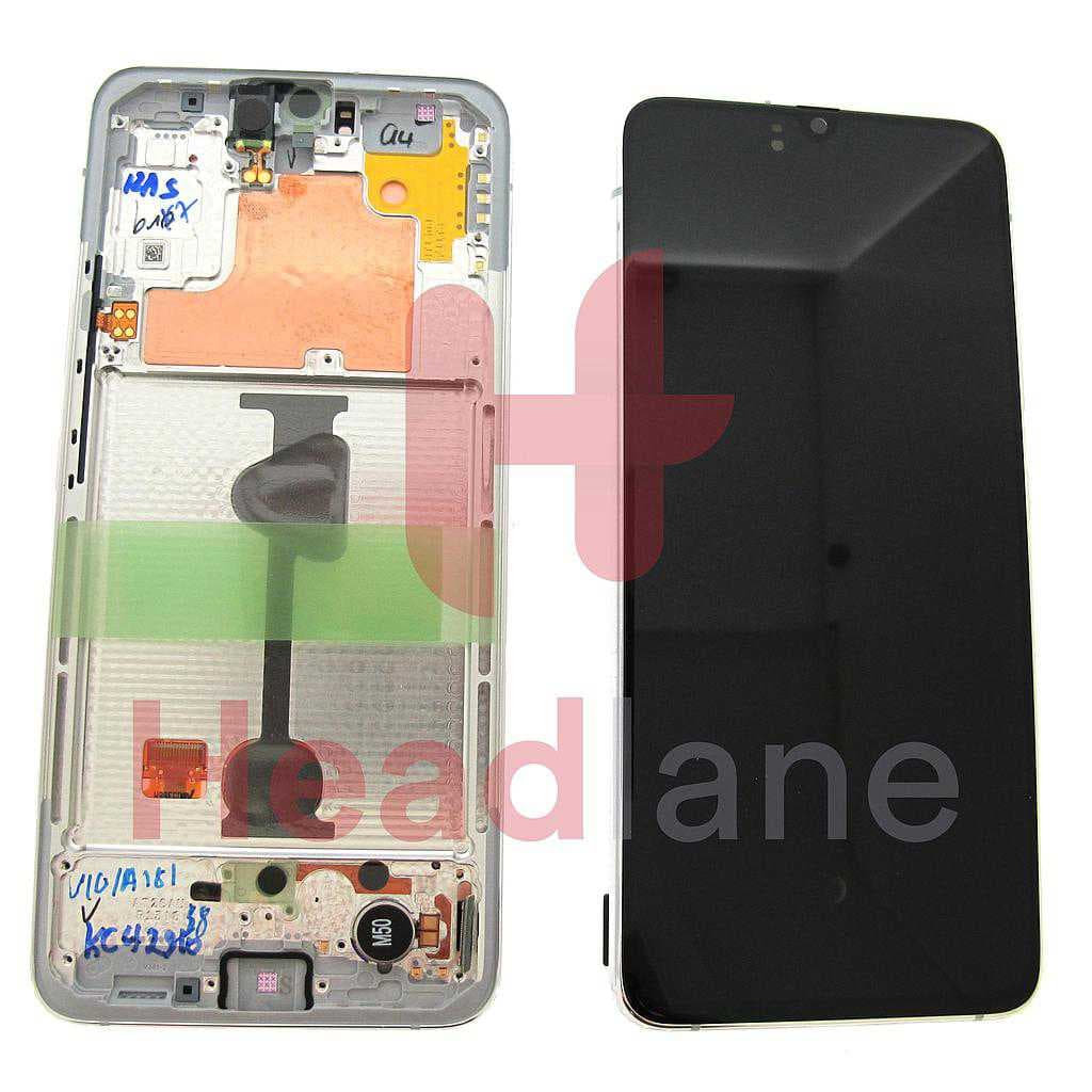Samsung SM-A908 Galaxy A90 5G LCD Display / Screen + Touch - White - GH82-21092B - Samsung Replacement Part