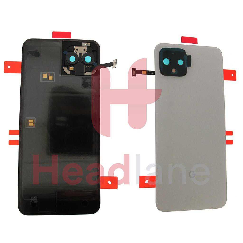 Google Pixel 4 Back / Battery Cover - White - 20GF2WW0002 - Google Replacement Part