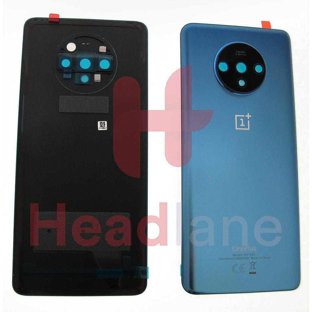 OnePlus 7T Back / Battery Cover - Glacier Blue - 2011100092 - OnePlus Replacement Part