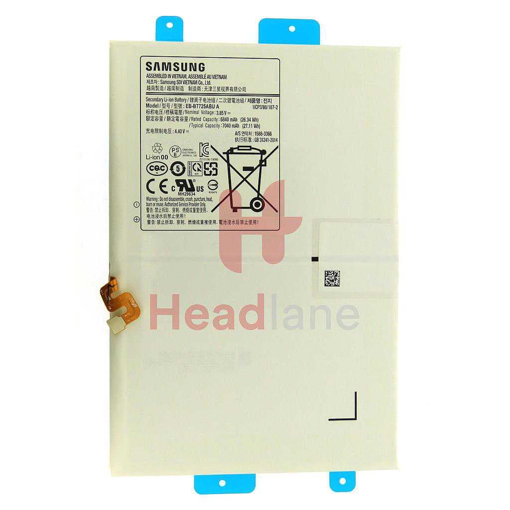 Samsung SM-T865 SM-T860 SM-P610 SM-P615 SM-P613 SM-P619 Galaxy Tab S6 / Lite Internal Battery EB-BT725ABU - GH82-20770A - Samsung Replacement Part