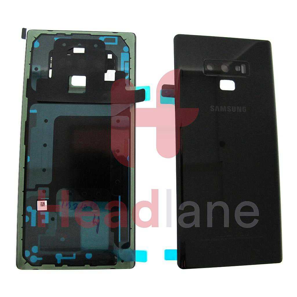 Samsung SM-N960 Galaxy Note 9 Battery Cover - Black (No DS on Back) - GH82-16917A - Samsung Replacement Part