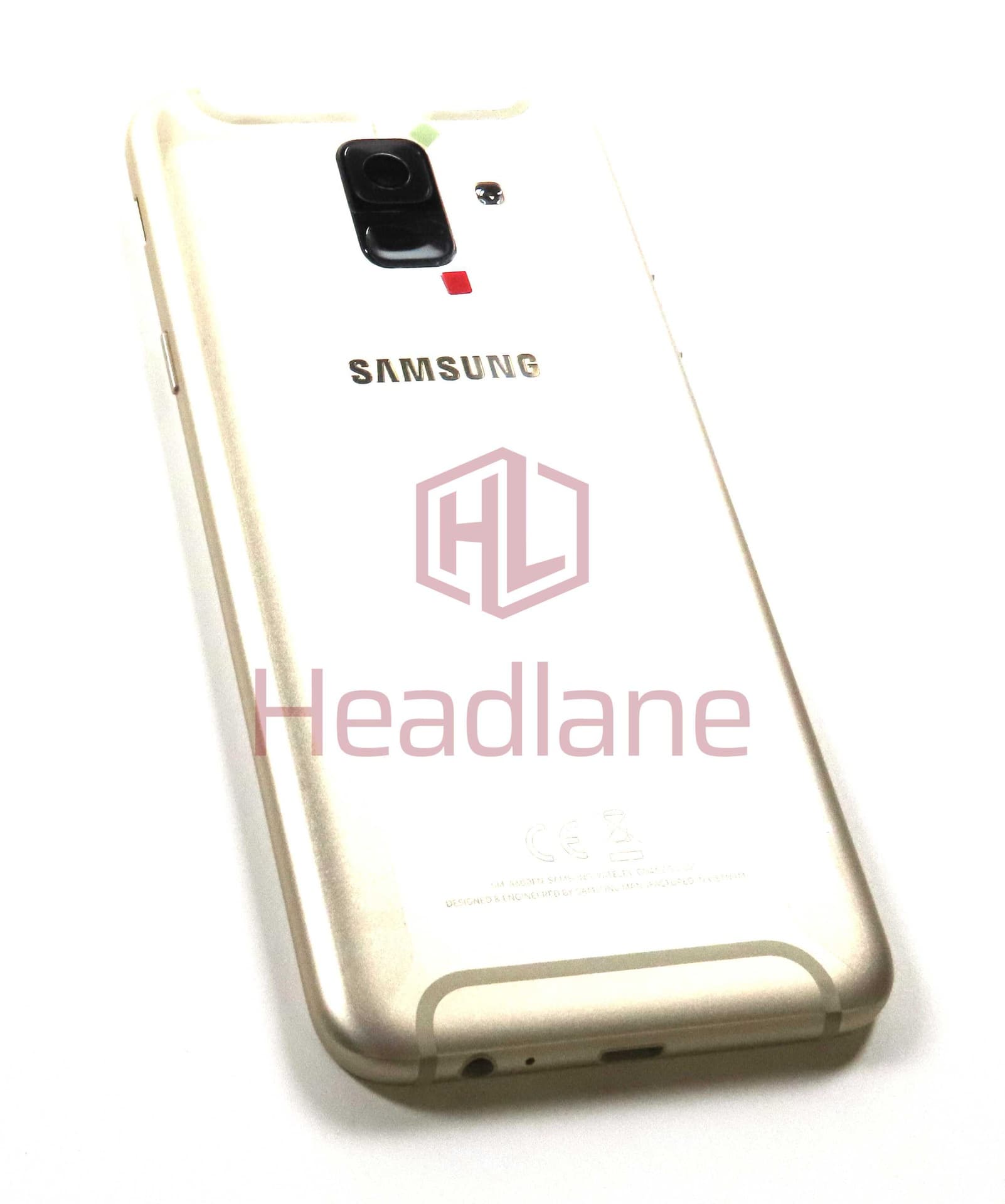 Samsung SM-A600 Galaxy A6 (2018) Battery Cover - Gold - GH82-16417D - Samsung Replacement Part