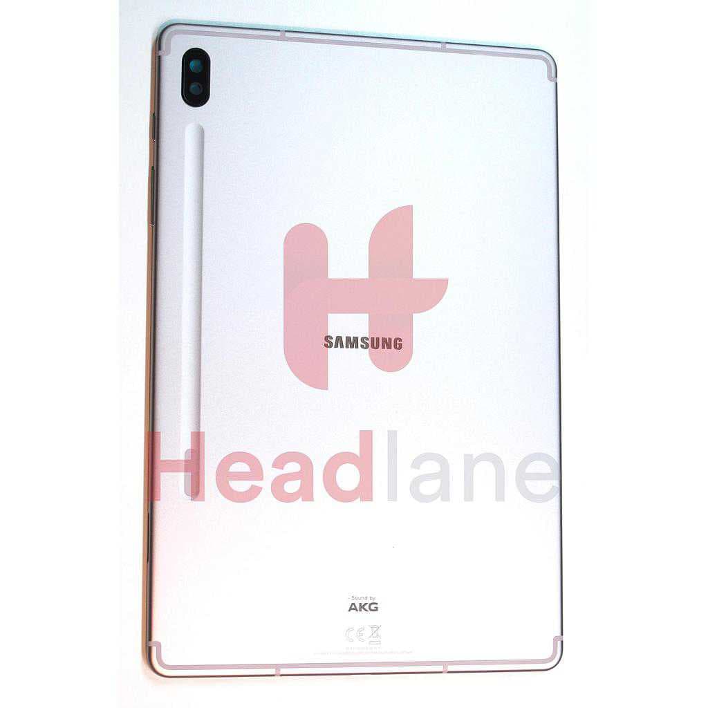 Samsung SM-T860 Galaxy Tab S6 Back / Battery Cover - White - GH82-20850C - Samsung Replacement Part