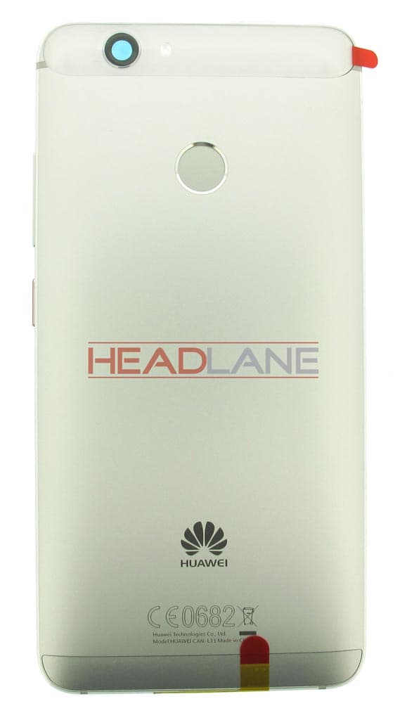 Huawei Nova CAN-L11 Back / Battery Cover - Silver - 02350YWH - Huawei Replacement Part