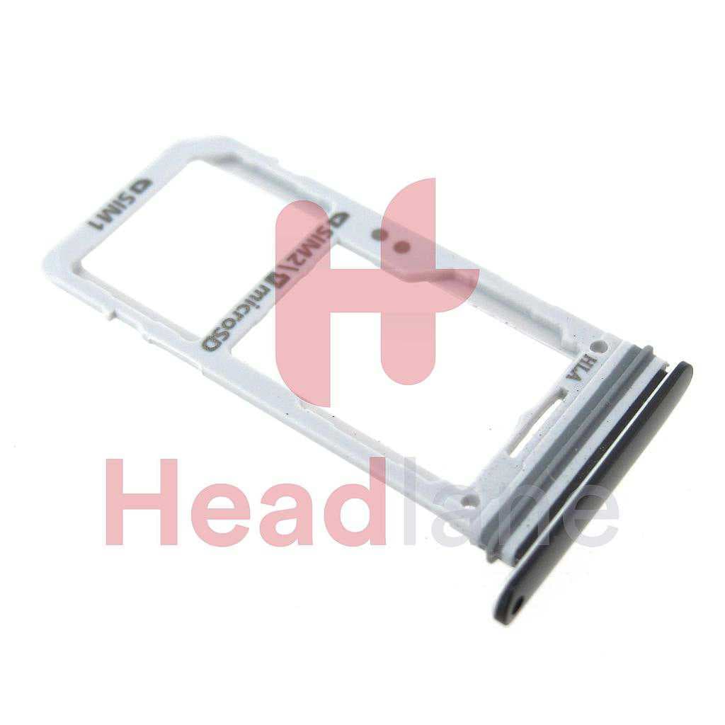 Samsung SM-G950 Galaxy S8 SIM Card Tray - Black (Dual SIM) - GH98-41130A - Samsung Replacement Part