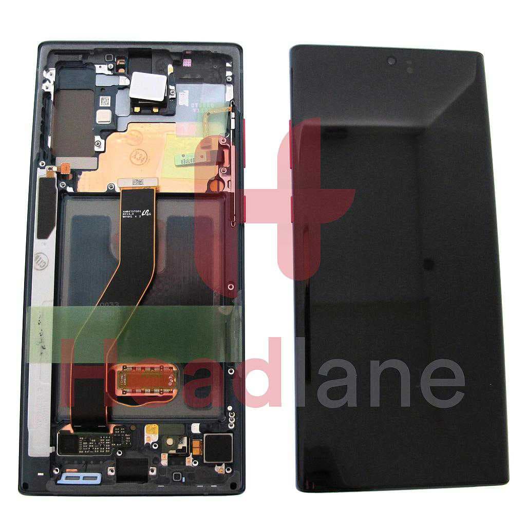 Samsung SM-N975 Galaxy Note 10+ / Note 10 Plus LCD Display / Screen + Touch - Red / Black (Star Wars) - GH82-21620A - Samsung Replacement Part