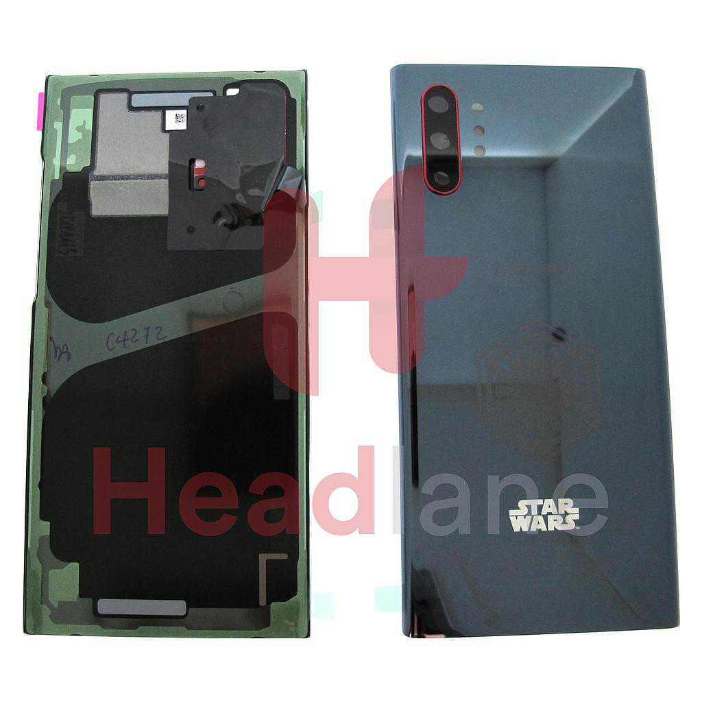 Samsung SM-N975 Galaxy Note 10+ / Note 10 Plus Back / Battery Cover - Black / Red (Star Wars) - GH82-21630A - Samsung Replacement Part