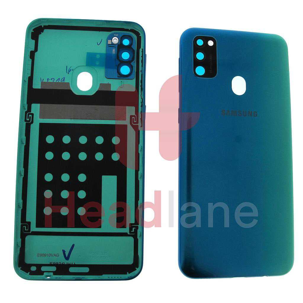 Samsung SM-M307 Galaxy M30s Back / Battery Cover - Blue - GH82-20714B - Samsung Replacement Part