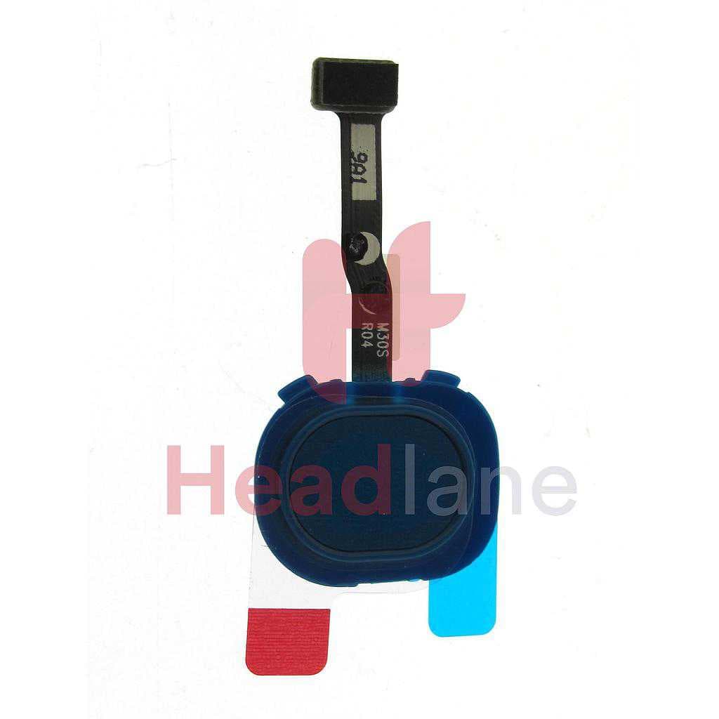 Samsung SM-M307 Galaxy M30s FIngerprint Sensor Flex / Home Key - White - GH96-12854C - Samsung Replacement Part