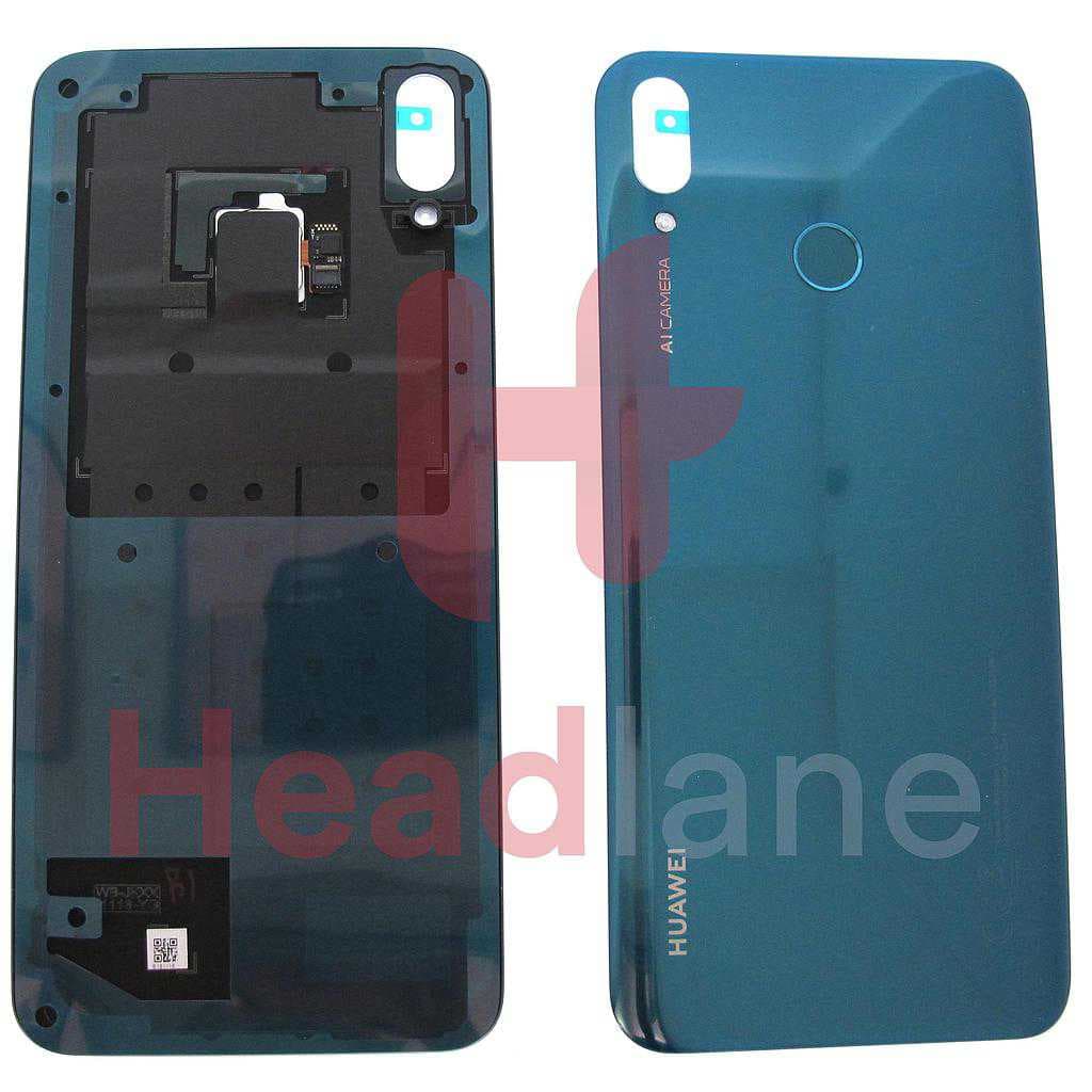 Huawei Y9 (2019) Back / Battery Cover - Blue - 02352LMN - Huawei Replacement Part