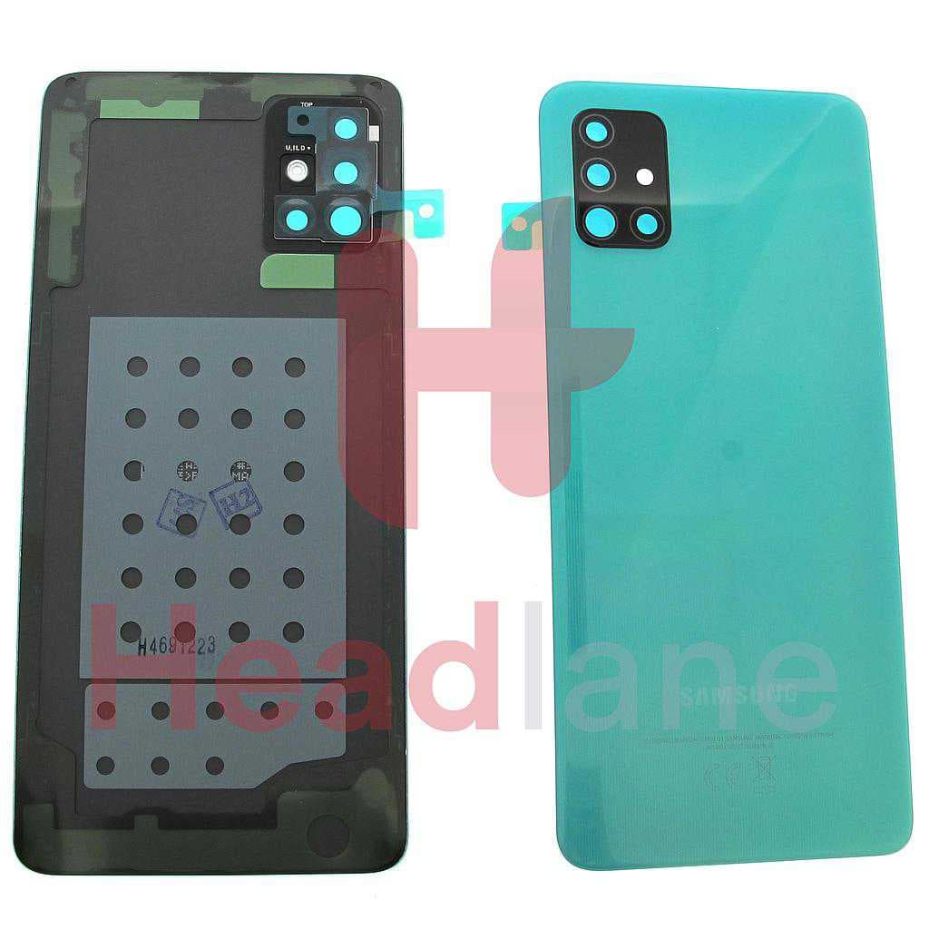 Samsung SM-A515 Galaxy A51 Back / Battery Cover - Blue - GH82-21653C - Samsung Replacement Part