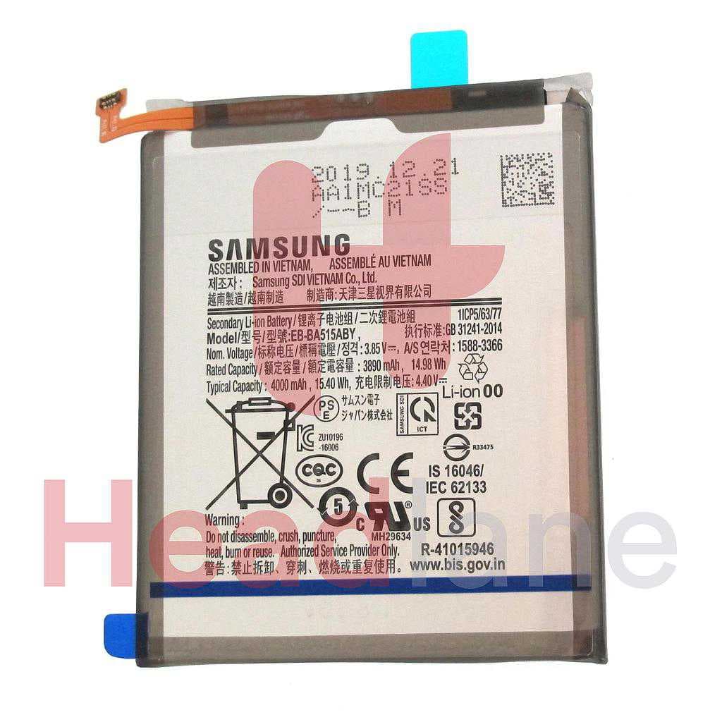 Samsung SM-A515 Galaxy A51 EB-BA515ABY Internal Battery - GH82-21668A - Samsung Replacement Part