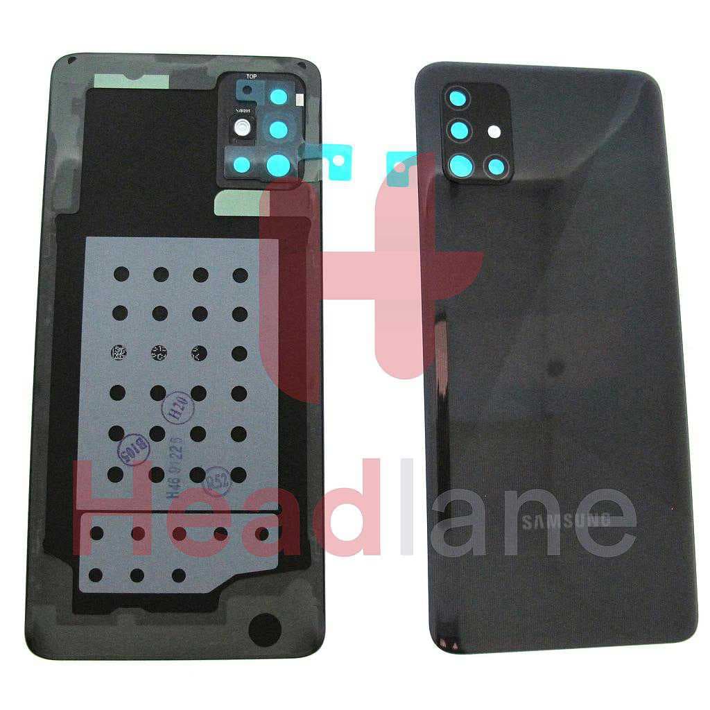 Samsung SM-A515 Galaxy A51 Back / Battery Cover - Black - GH82-21653B - Samsung Replacement Part
