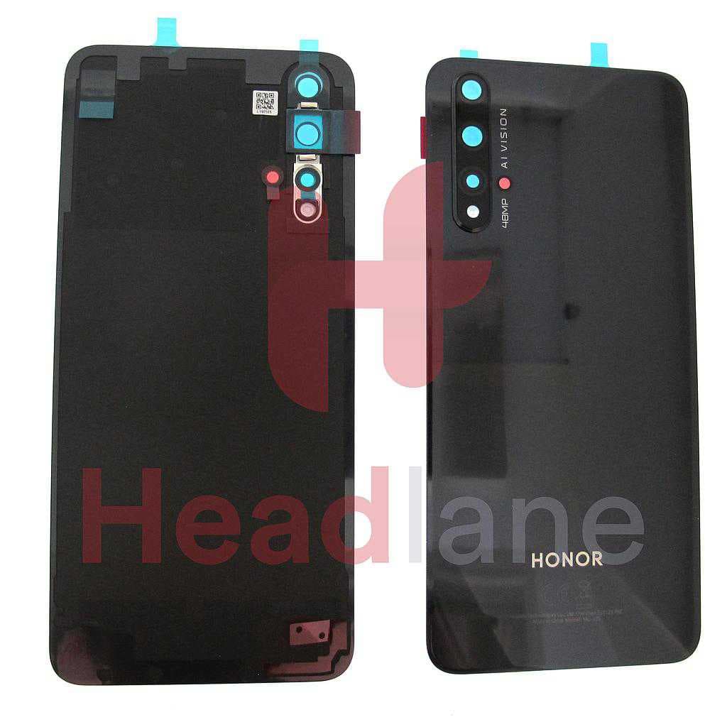 Huawei Honor 20 Back / Battery Cover - Black - 02352TXE - Huawei Replacement Part