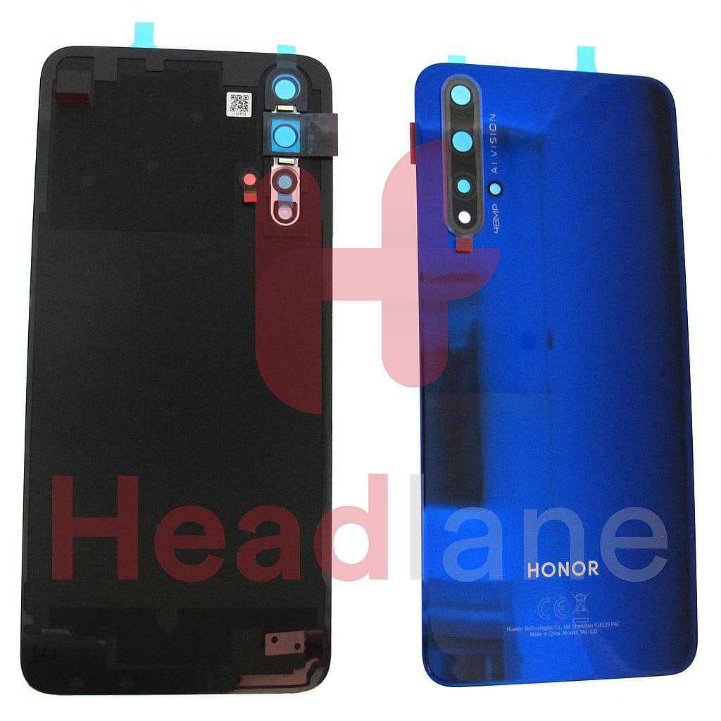 Huawei Honor 20 Back / Battery Cover - Blue - 02352TXL - Huawei Replacement Part