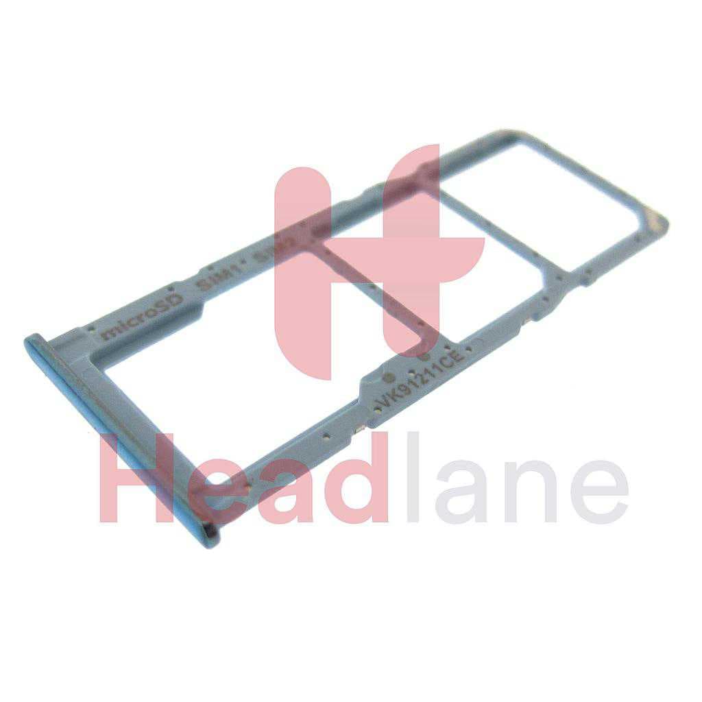 Samsung SM-A515 Galaxy A51 SIM Card Tray - Blue (Dual SIM) - GH98-45036C - Samsung Replacement Part
