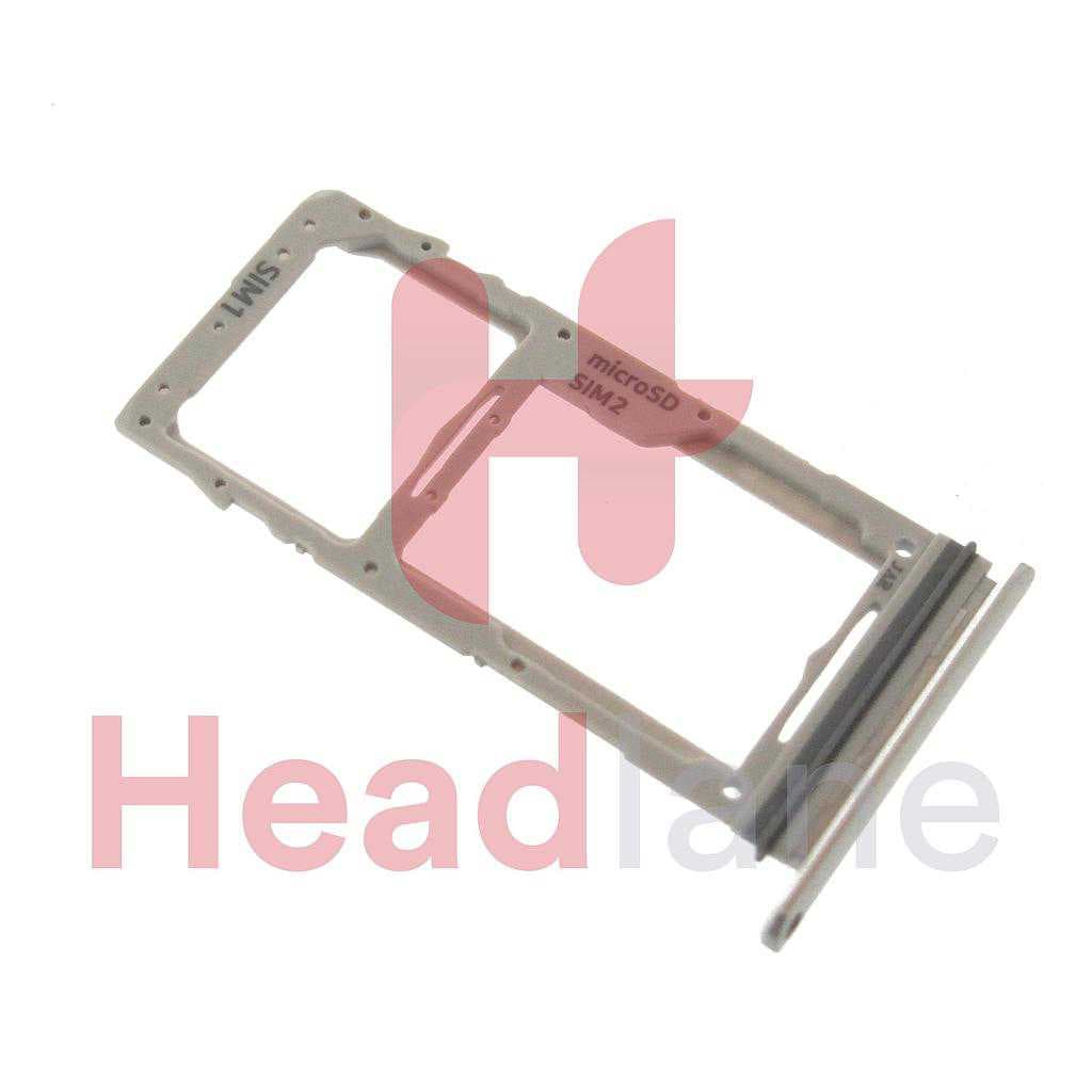 Samsung SM-G770 Galaxy S10 Lite SIM Card Tray - White (Dual SIM) - GH98-44992B - Samsung Replacement Part