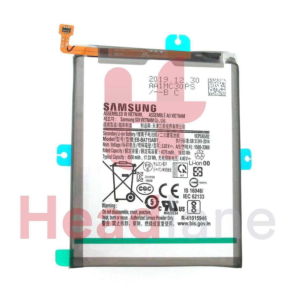 Samsung SM-A715 Galaxy A71 EB-BA715ABY Internal Battery - GH82-22153A - Samsung Replacement Part