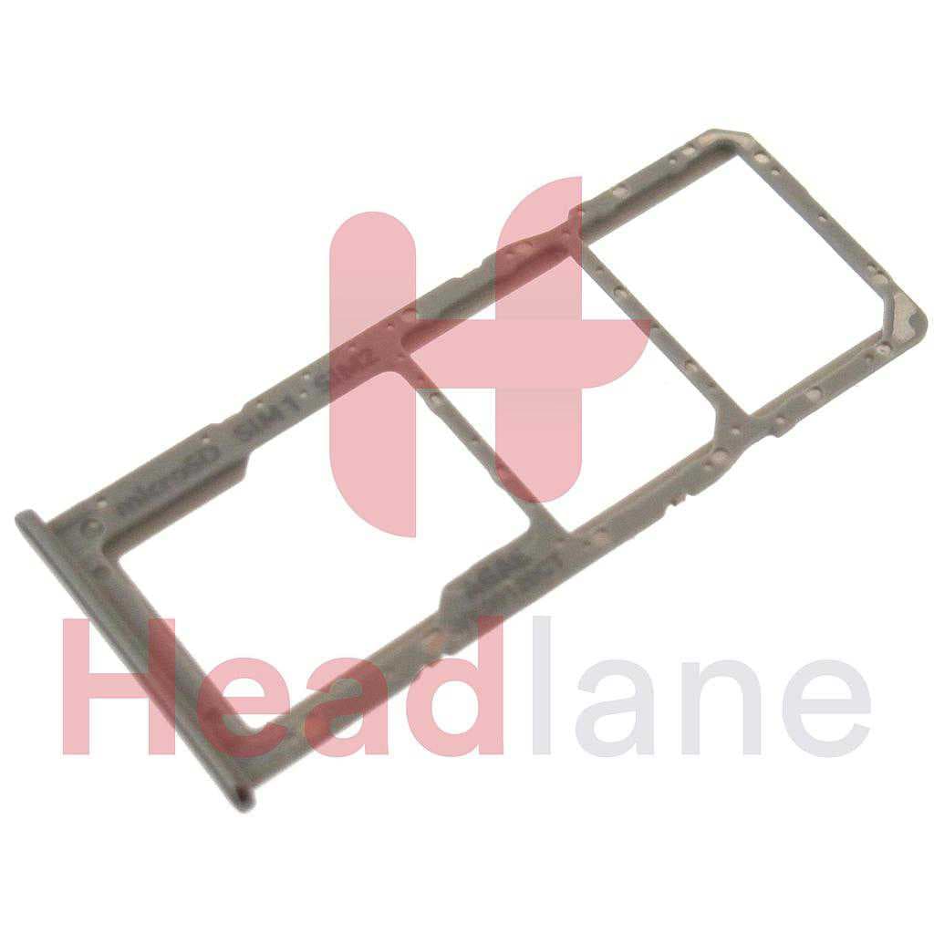Samsung SM-A715 Galaxy A71 SIM Card Tray - Silver (Dual SIM) - GH98-44757B - Samsung Replacement Part
