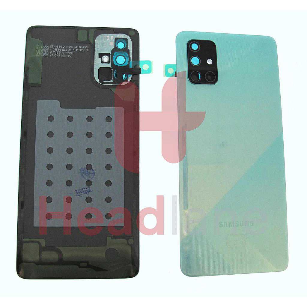 Samsung SM-A715 Galaxy A71 Back / Battery Cover - Blue - GH82-22112C - Samsung Replacement Part