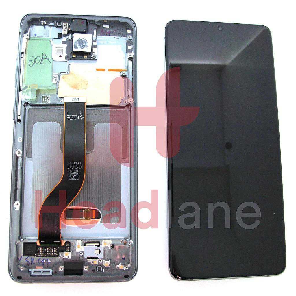 Samsung SM-G986 Galaxy S20+ / S20 Plus LCD Display / Screen + Touch - Grey - GH82-22145E - Samsung Replacement Part