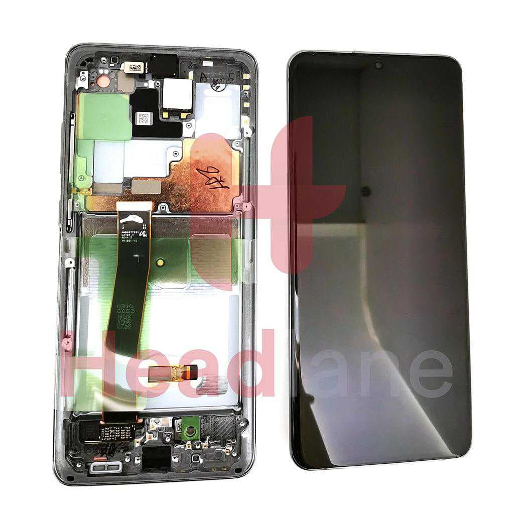 Samsung SM-G988 Galaxy S20 Ultra LCD Display / Screen + Touch - Grey - GH82-22327B - Samsung Replacement Part