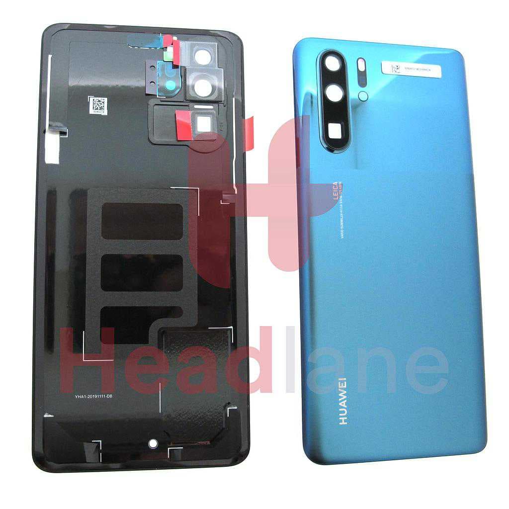 Huawei P30 Pro Back / Battery Cover - Mystic Blue - 02353FLV - Huawei Replacement Part