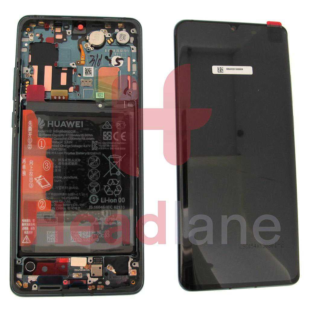 Huawei P30 Pro LCD Display / Screen + Touch + Battery - Mystic Blue - 02353DGJ - Huawei Replacement Part