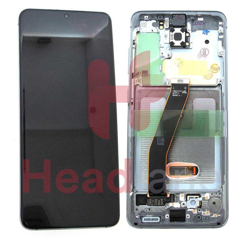 Samsung SM-G980 Galaxy S20 LCD Display / Screen + Touch - Grey - GH82-22131A - Samsung Replacement Part