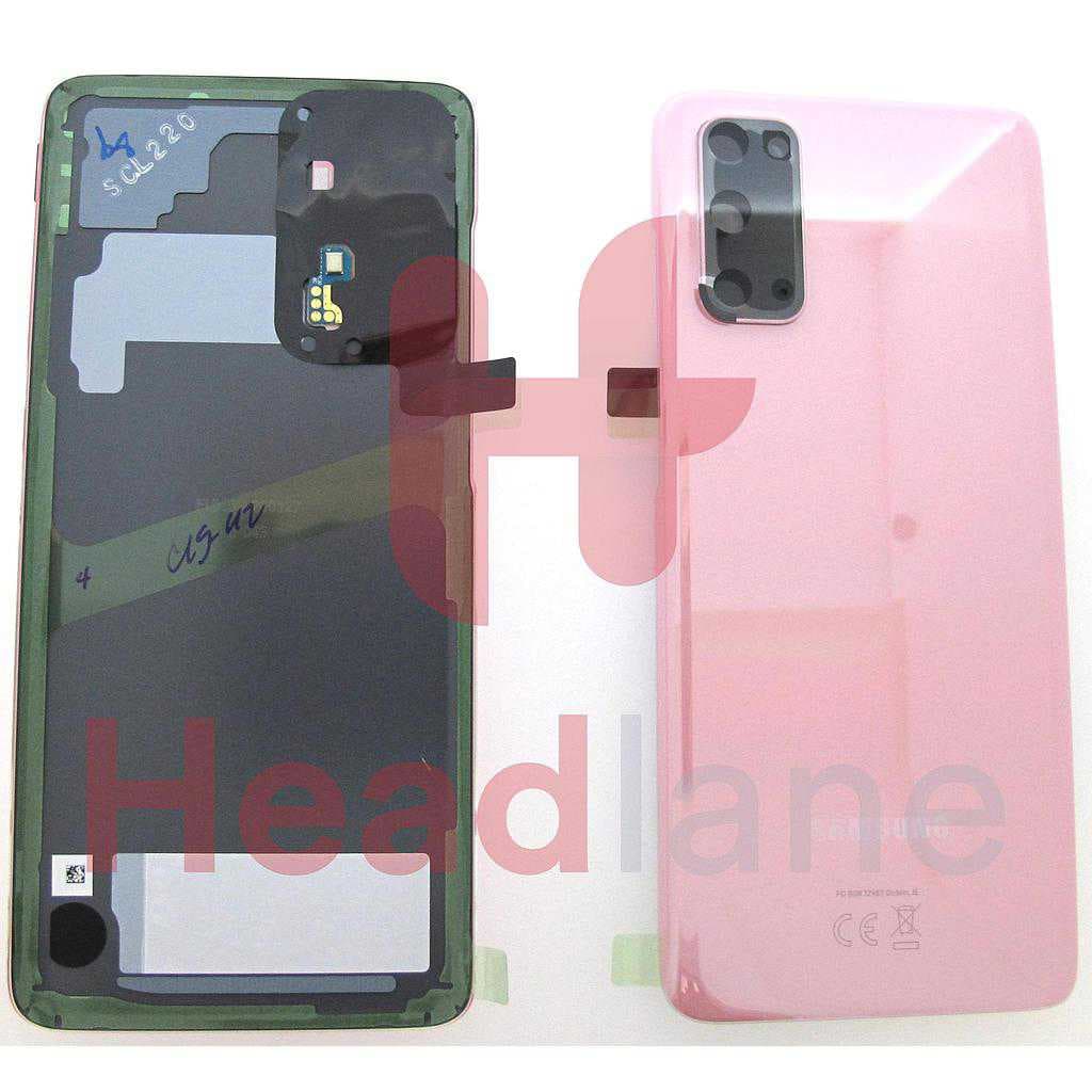 Samsung SM-G980 Galaxy S20 Back / Battery Cover - Pink - GH82-22068C - Samsung Replacement Part