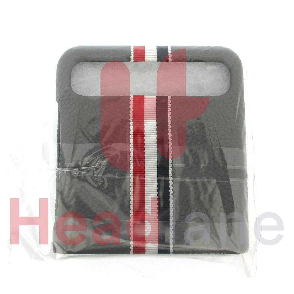 Samsung SM-F700 Galaxy Z Flip Leather Cover / Case - Thom Browne - GH98-45366A - Samsung Replacement Part
