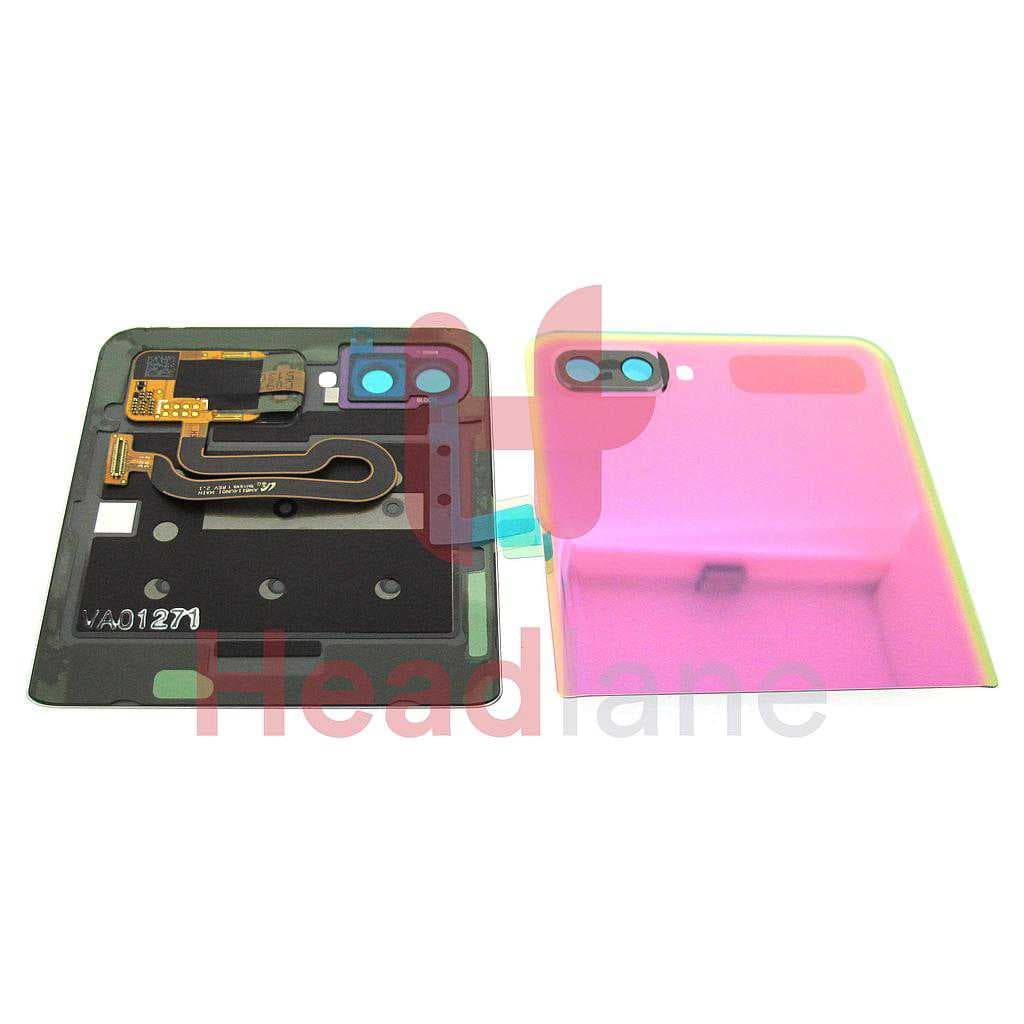 Samsung SM-F700 Galaxy Z Flip Outer LCD Display / Screen - Purple - GH96-13380B - Samsung Replacement Part