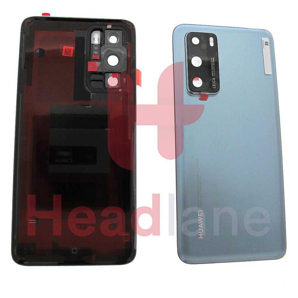 Huawei P40 Back / Battery Cover - Frost Silver - 02353MGF - Huawei Replacement Part